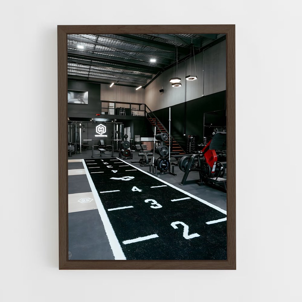 Poster L'Arène Noire – affiche Compétitions de gymnastique (vue 5)